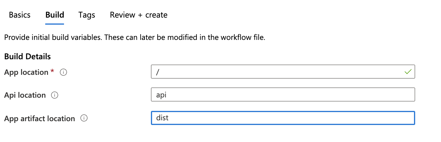 Configuration du portail Azure